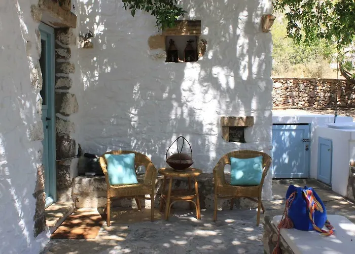 別荘 Charming Leros Hideaway | Serenity & Privacy *